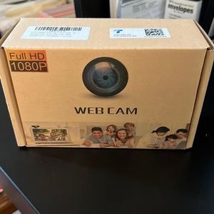 HD 1080P Webcam with Microphone